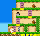 Bugs Bunny - Crazy Castle 3 (Japan) In game screenshot